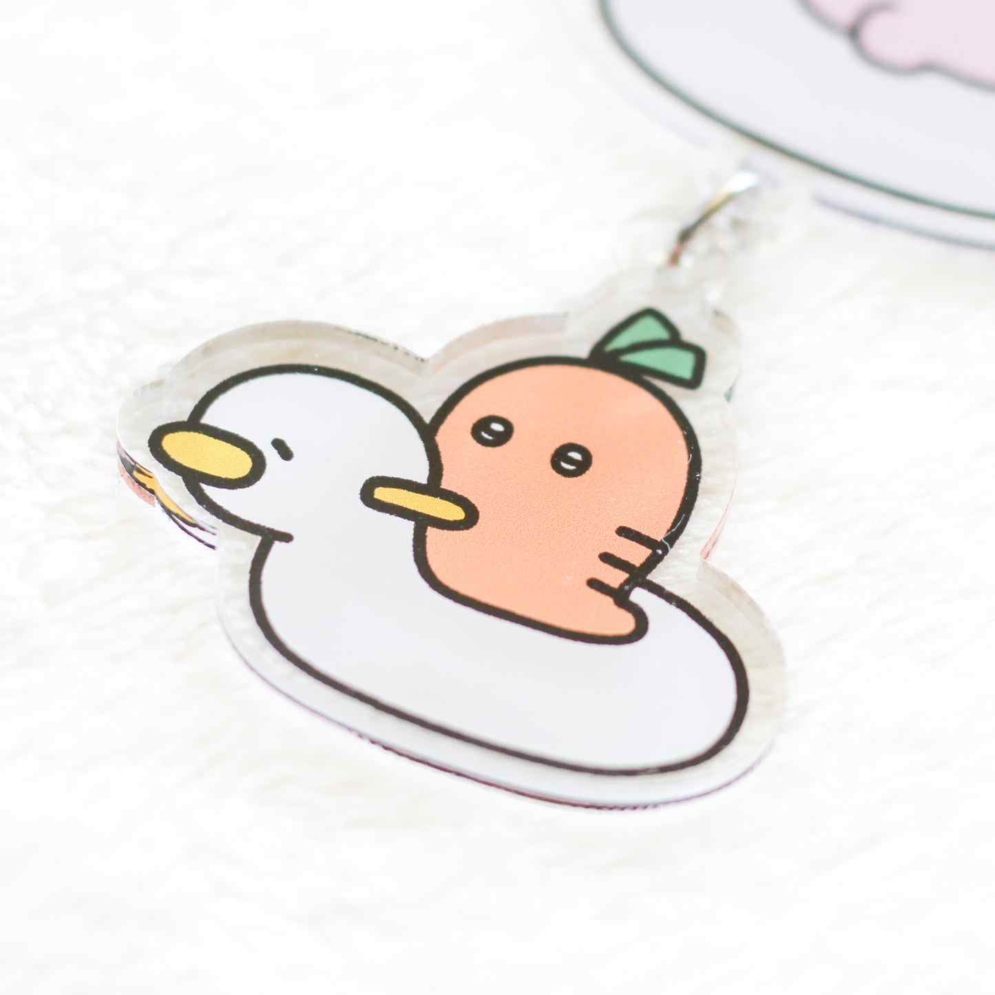 [ASAMIMI-CHAN] Two in a Pot♪ Double Acrylic Keychain (July Rain Series) [Shipping in late January]