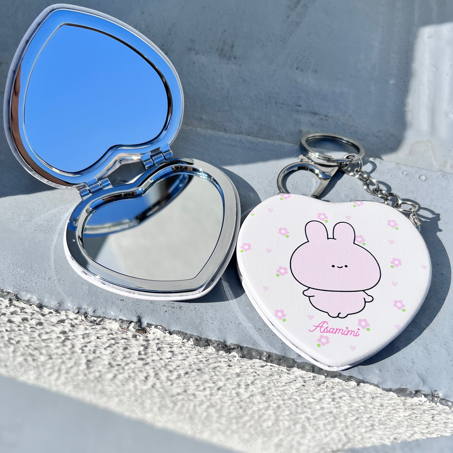 [ASAMIMICHAN] Herz-Taschenspiegel [Versand Mitte November]