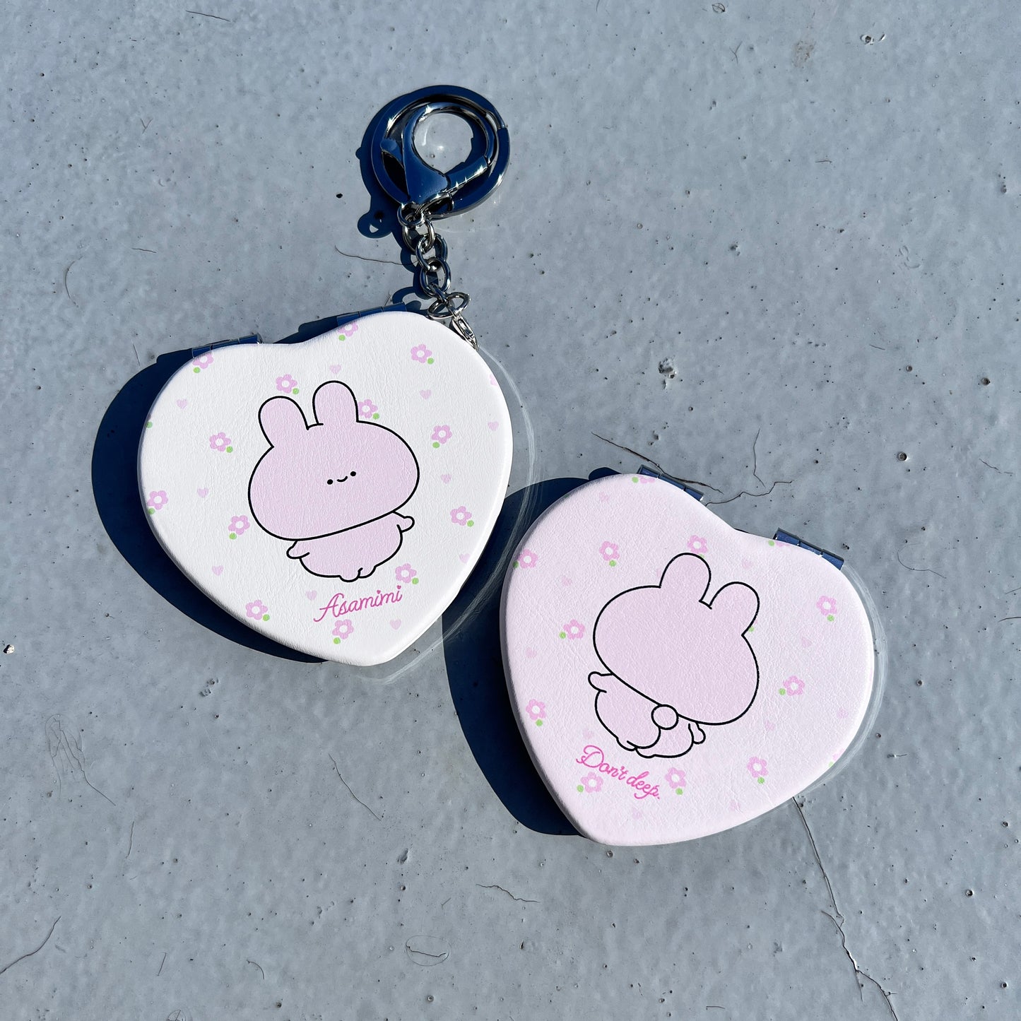 [ASAMIMICHAN] Herz-Taschenspiegel [Versand Mitte November]