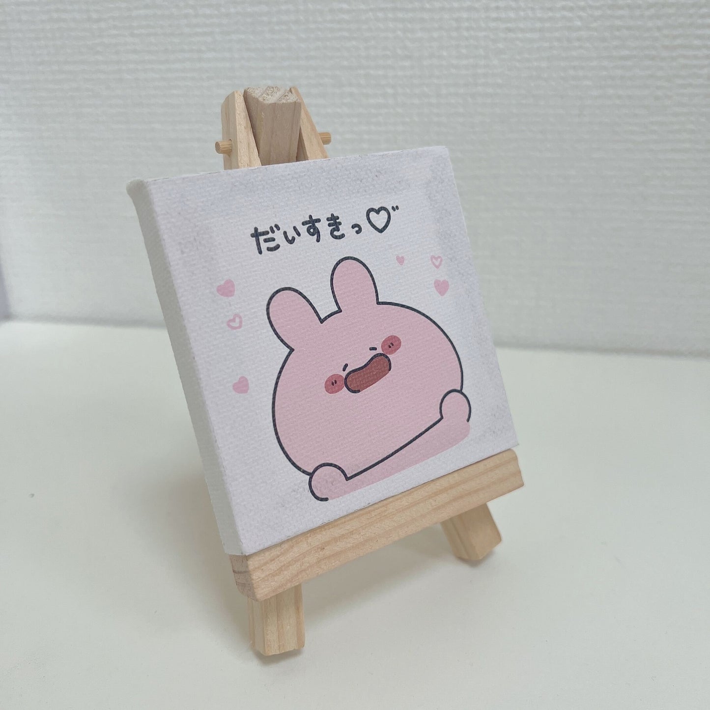 [Asamimi-chan] Mini canvas with random easel (5 types in total) (Asamimi BASIC 2023 June)
