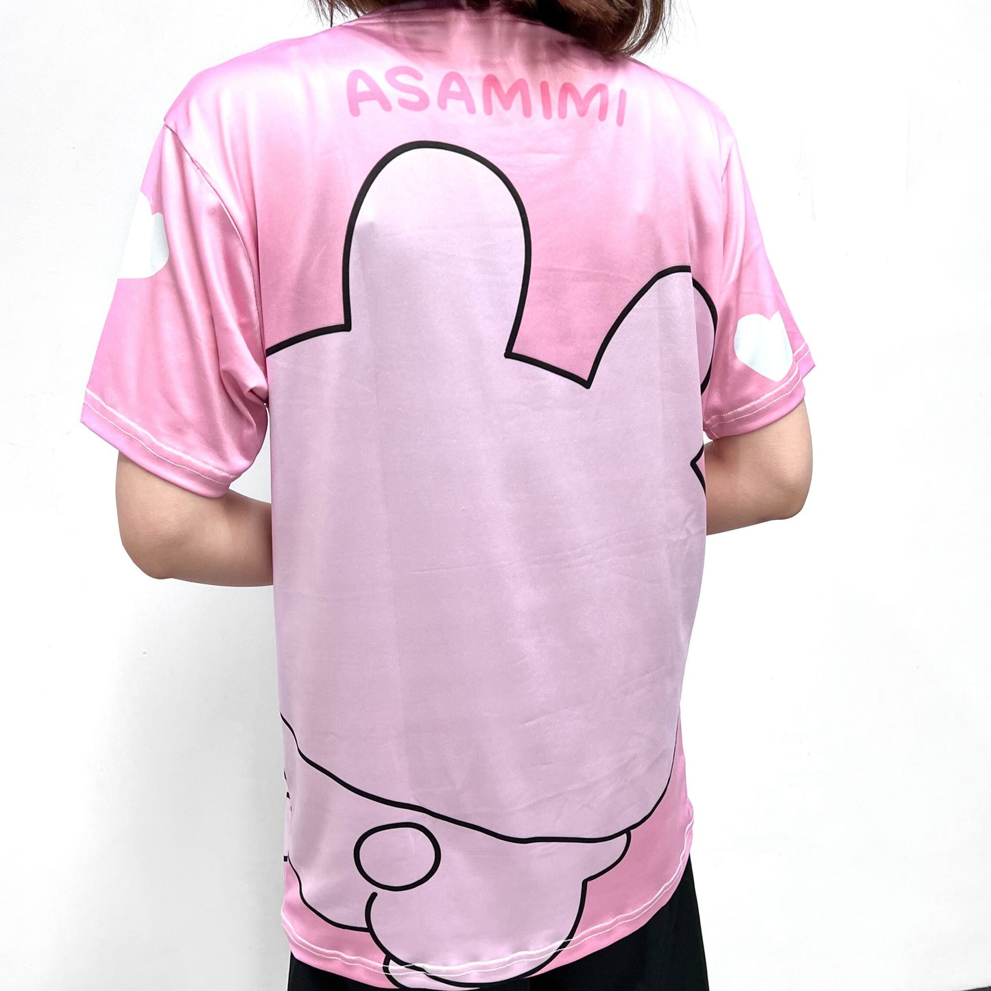 【あさみみちゃん】全面プリント！あさみみちゃんTシャツ（ASAMIMI BASIC 2024 March）【5月中旬発送】