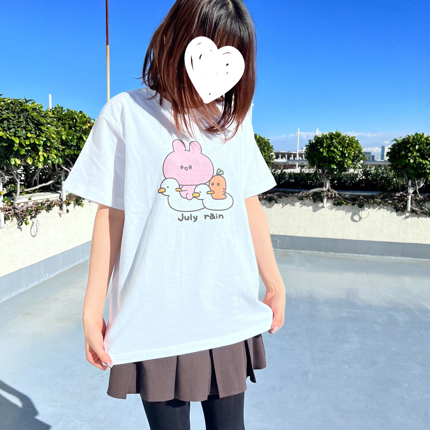 [ASAMIMI-CHAN] Two in a pot ♪ T-Shirt (July Rain Series) [Shipping in late January]