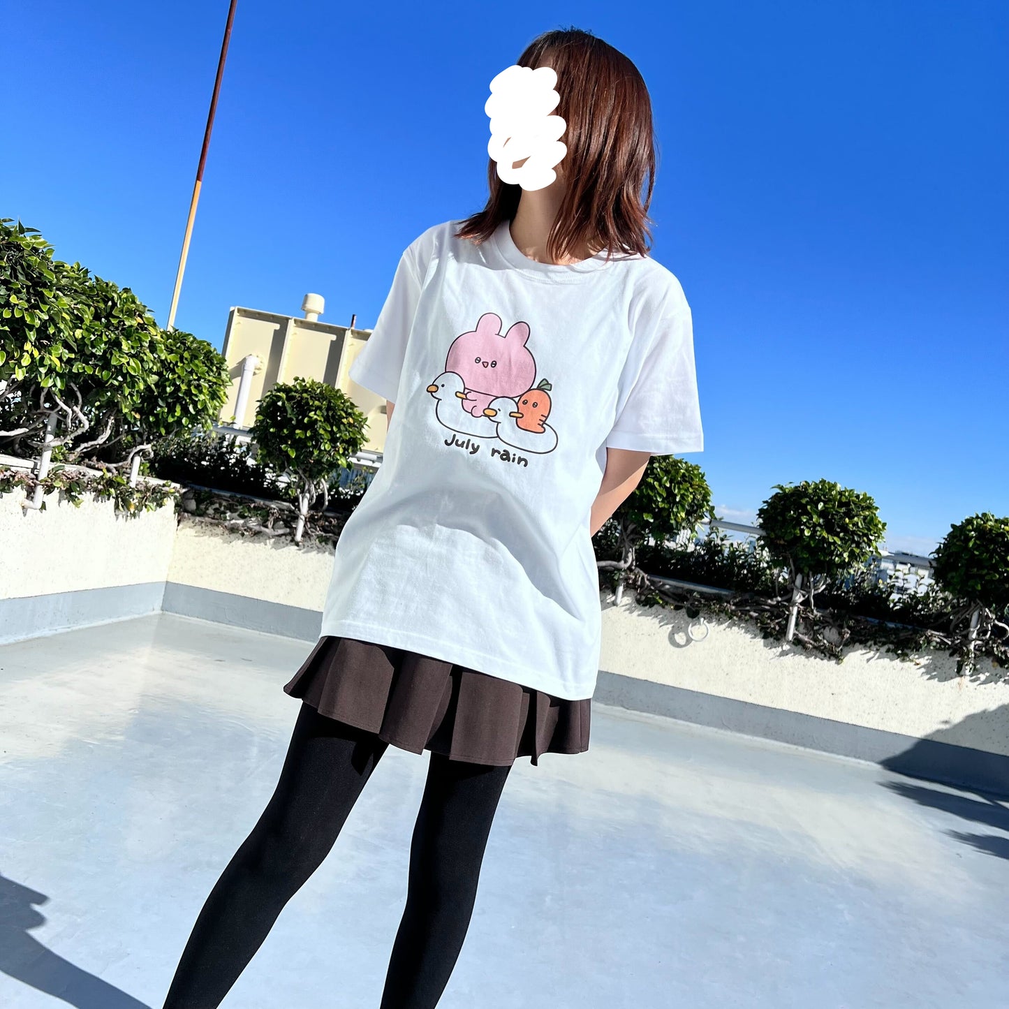 [ASAMIMI-CHAN] Two in a pot ♪ T-Shirt (July Rain Series) [Shipping in late January]