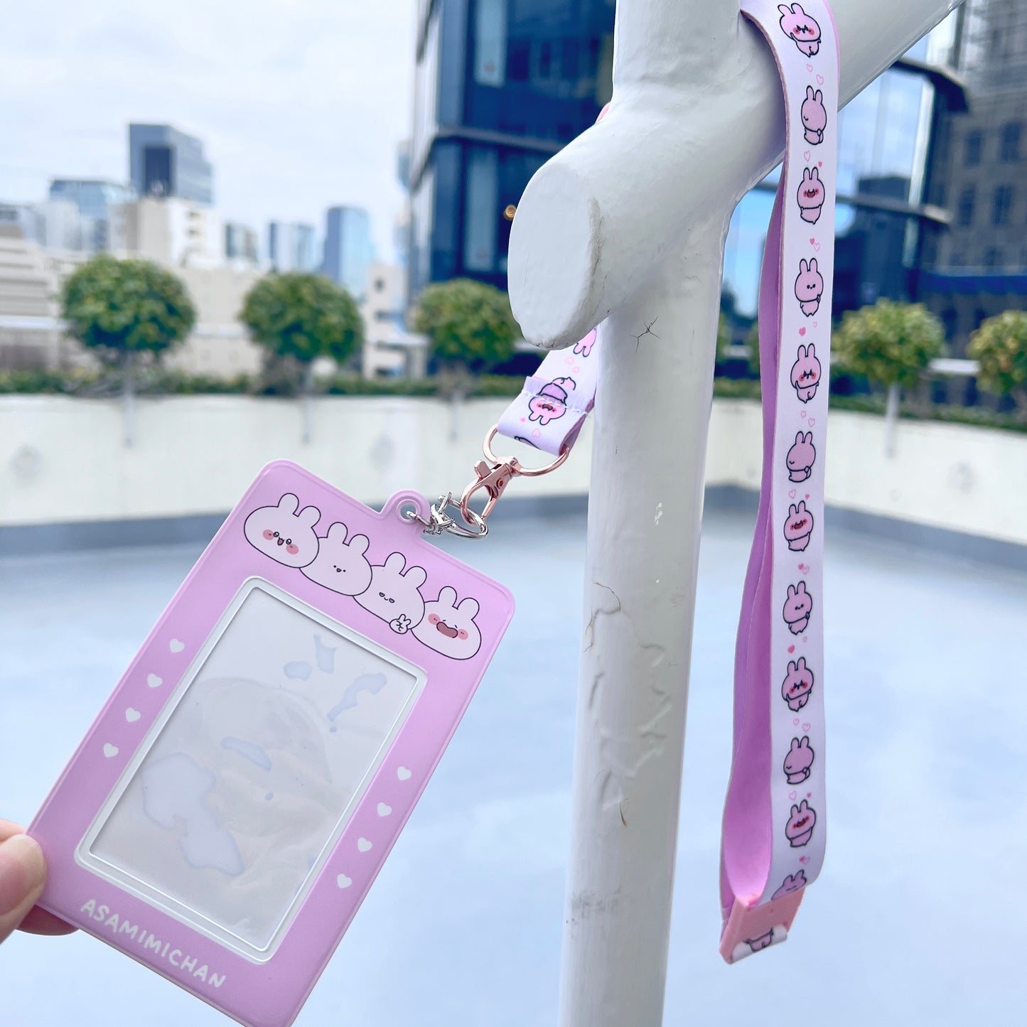 【あさみみちゃん】ネックストラップ【2月中旬発送】