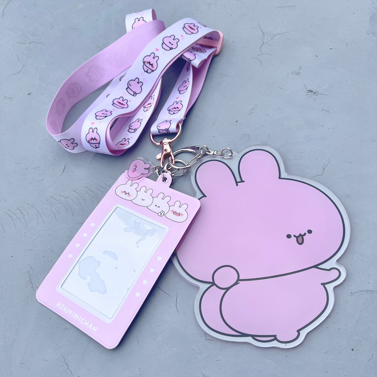 【あさみみちゃん】超特大アクリルキーホルダー【2月中旬発送】
