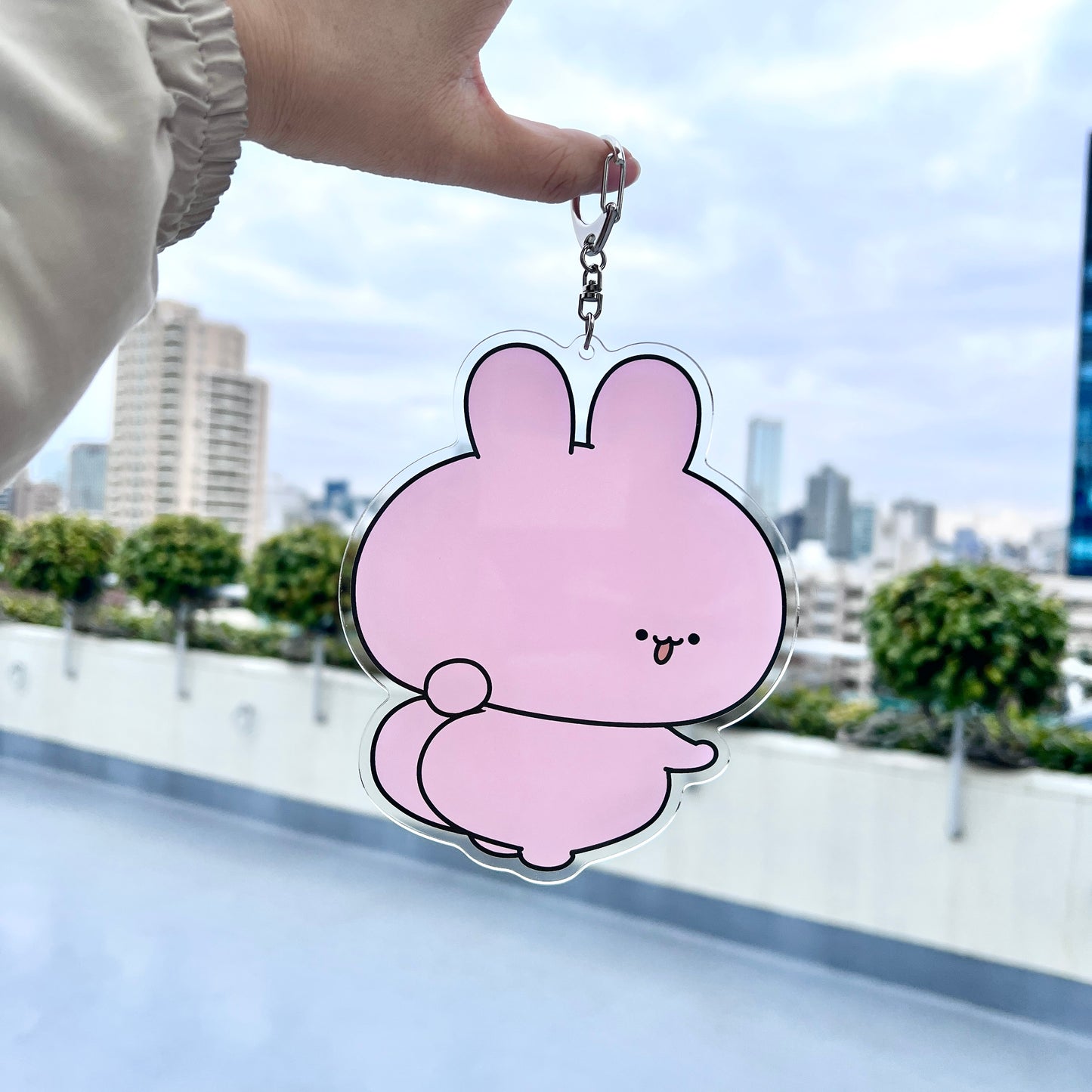 【あさみみちゃん】超特大アクリルキーホルダー【2月中旬発送】