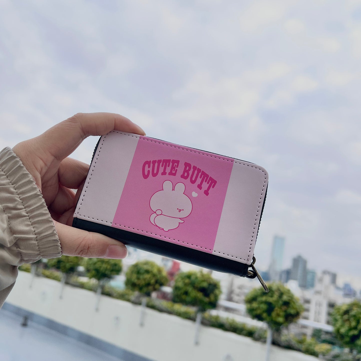 【あさみみちゃん】CUTE BUTTコイン＆カードケース【2月中旬発送】