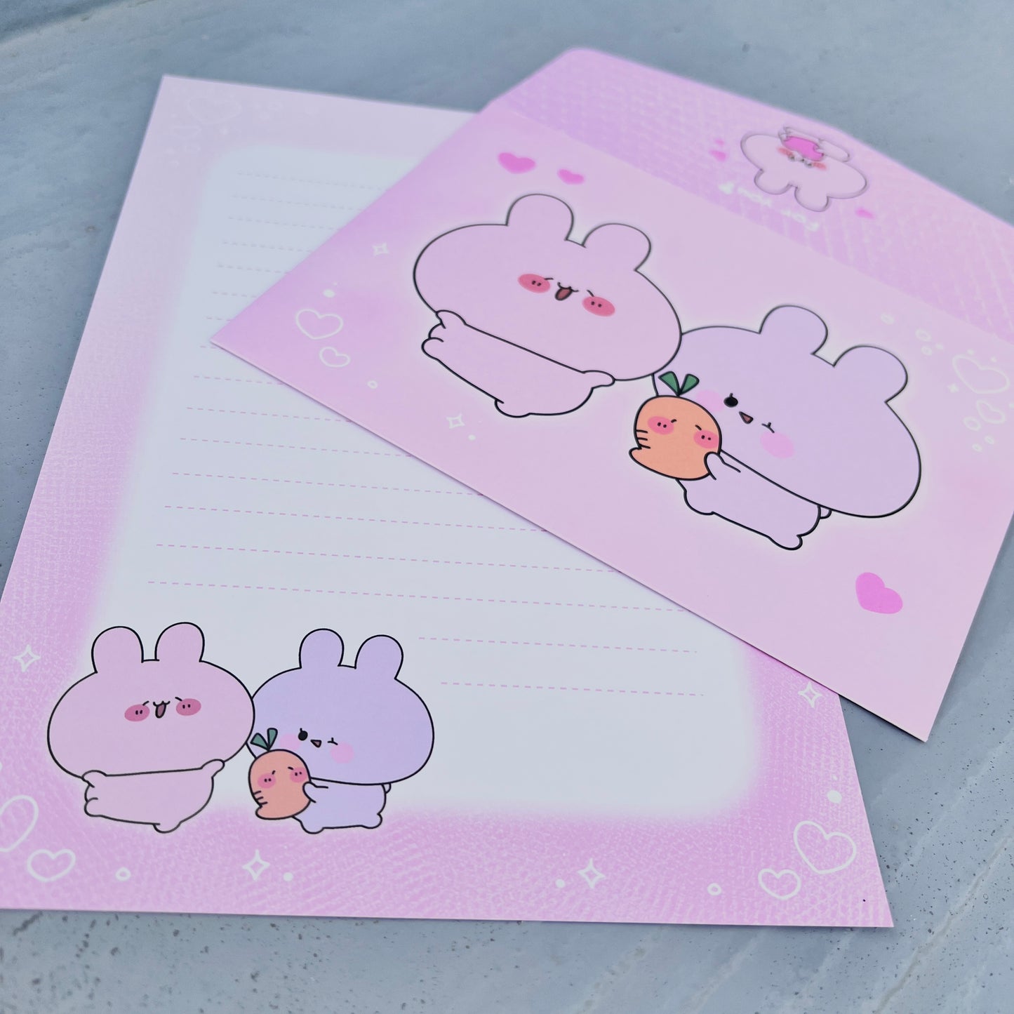 【あさみみちゃん】レターセット【2月中旬発送】