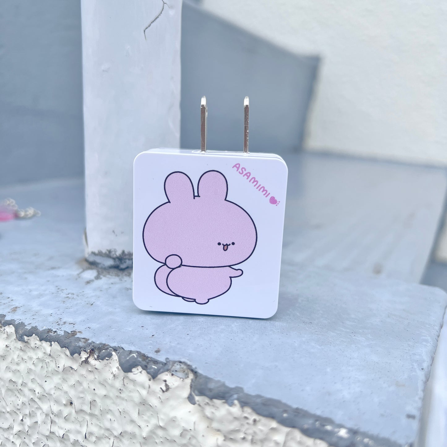 【あさみみちゃん】ACアダプタ（USB＋Type-C）【2月中旬発送】