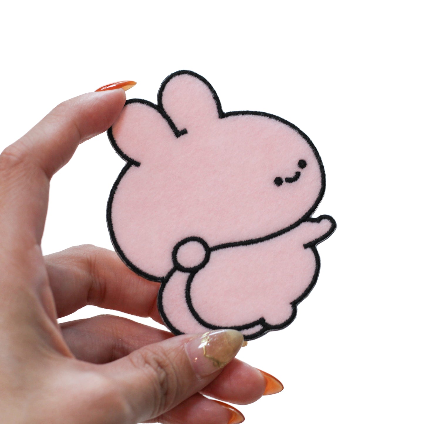 【あさみみちゃん】２WAY刺繍ステッカーワッペン【8月下旬発送】