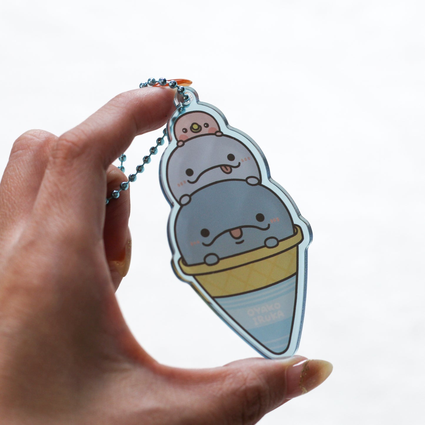 [OYAKOIRUKA] Porte-clés acrylique glace [Expédition fin août]