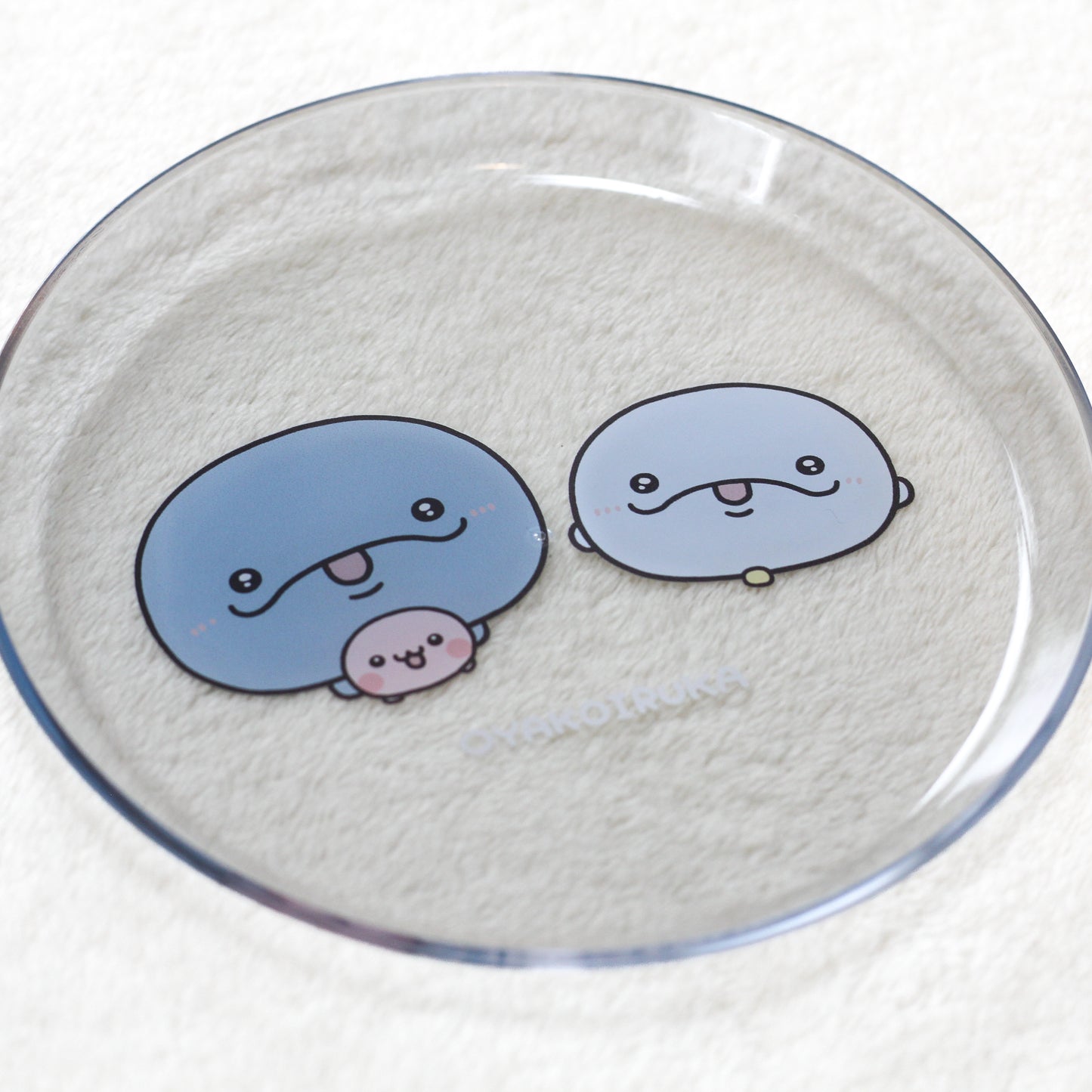[OYAKOIRUKA] Clear plate à choisir ! [Expédition fin août]