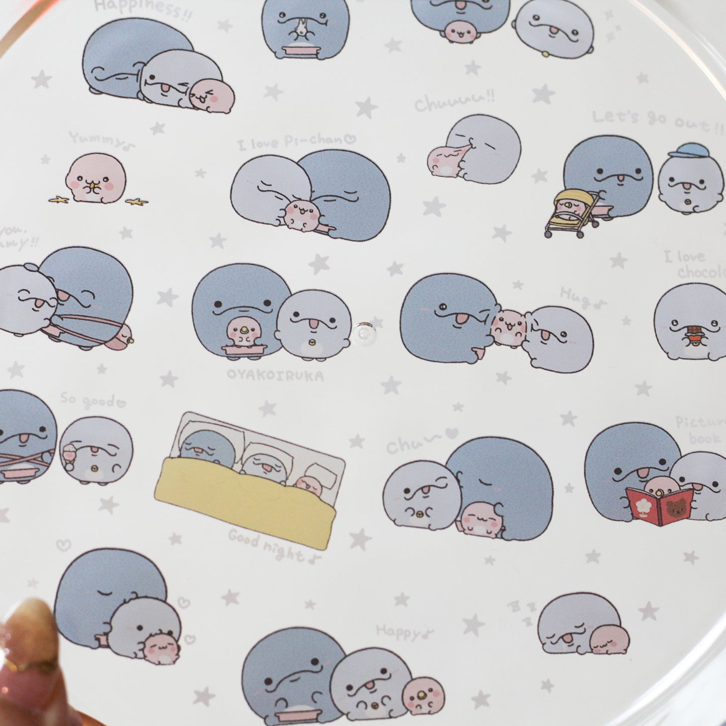 [OYAKOIRUKA] Clear plate à choisir ! [Expédition fin août]