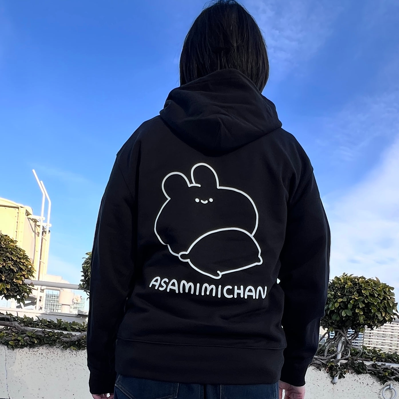 【あさみみちゃん】ASAMIMICHANパーカー【3月中旬発送】