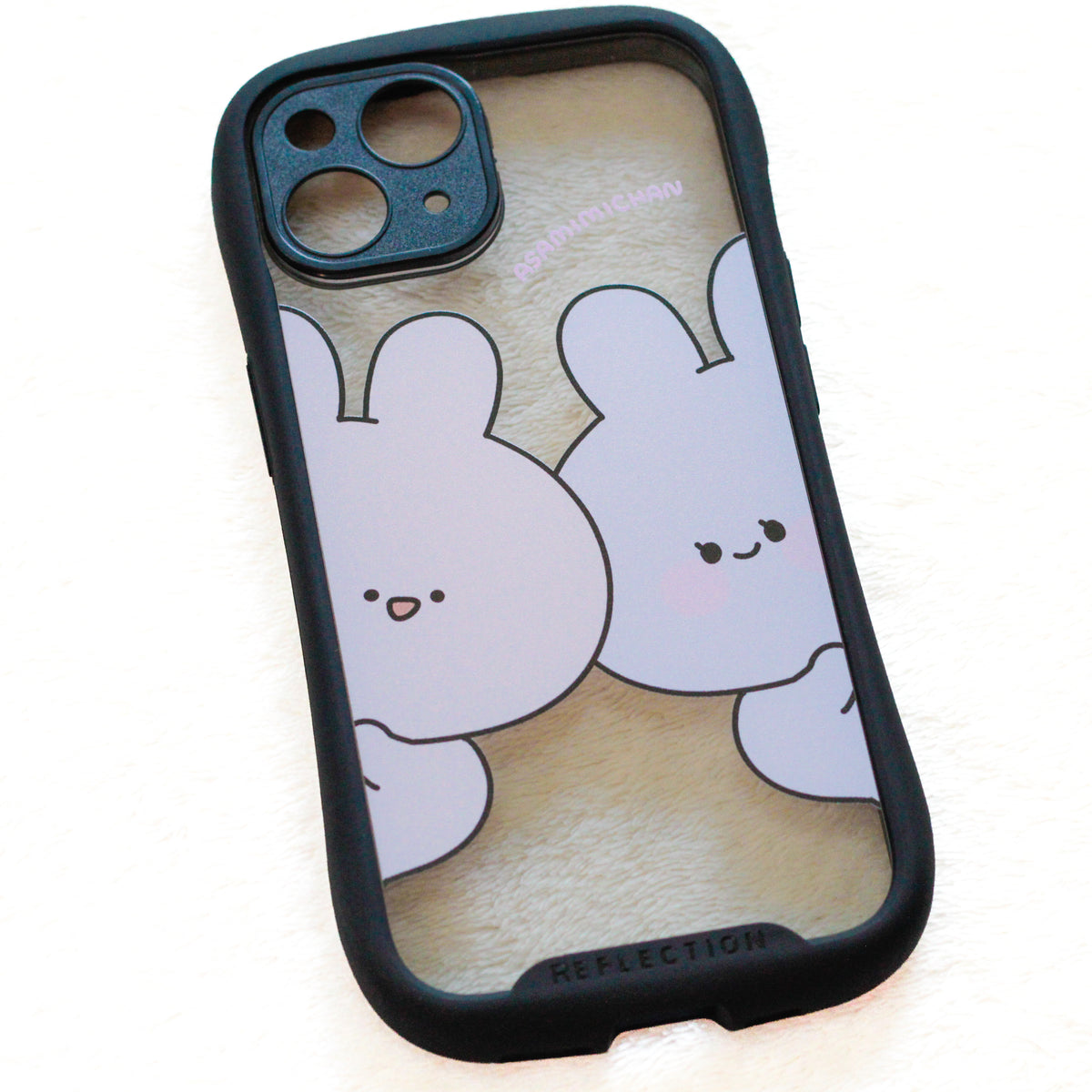 【あさみみちゃん】グリップiPhoneケース【10月下旬発送】