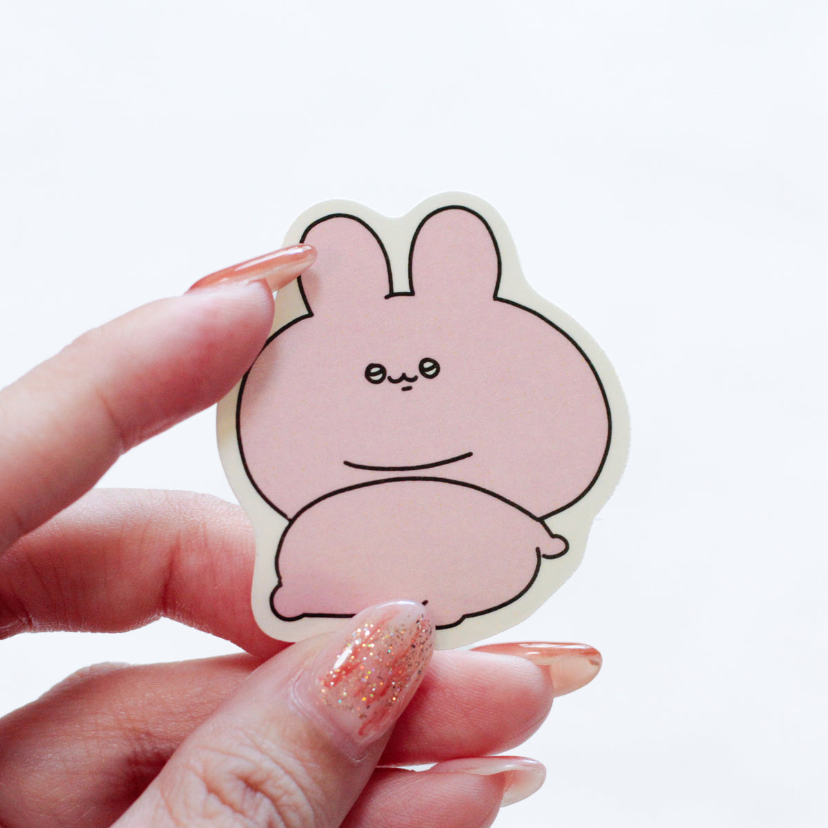 【あさみみちゃん】ぽっちゃりステッカーセット（5枚入り）【10月下旬発送】