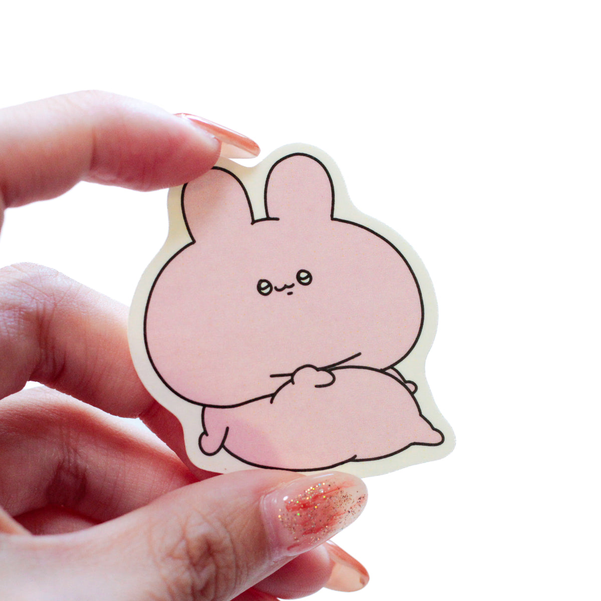 【あさみみちゃん】ぽっちゃりステッカーセット（5枚入り）【10月下旬発送】