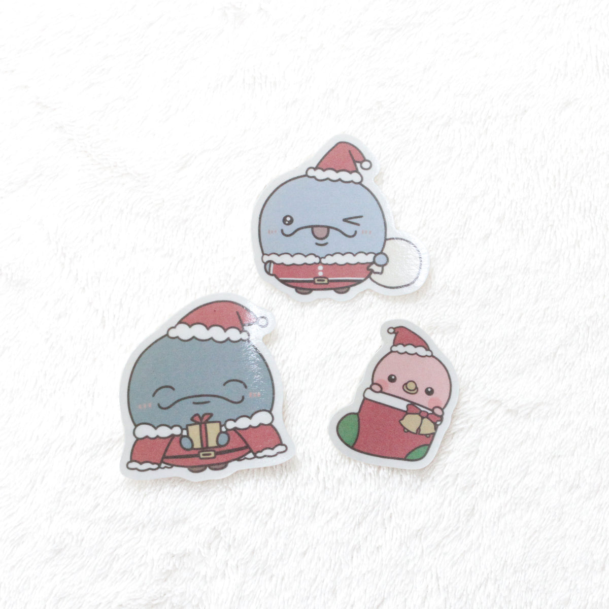 [OYAKOIRUKA] Set di adesivi di Natale (confezione da 3) [Spedizione a fine novembre]