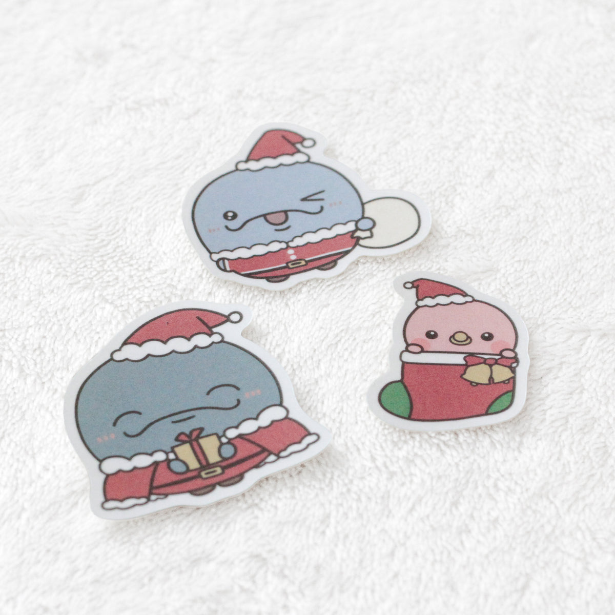 [OYAKOIRUKA] Set di adesivi di Natale (confezione da 3) [Spedizione a fine novembre]