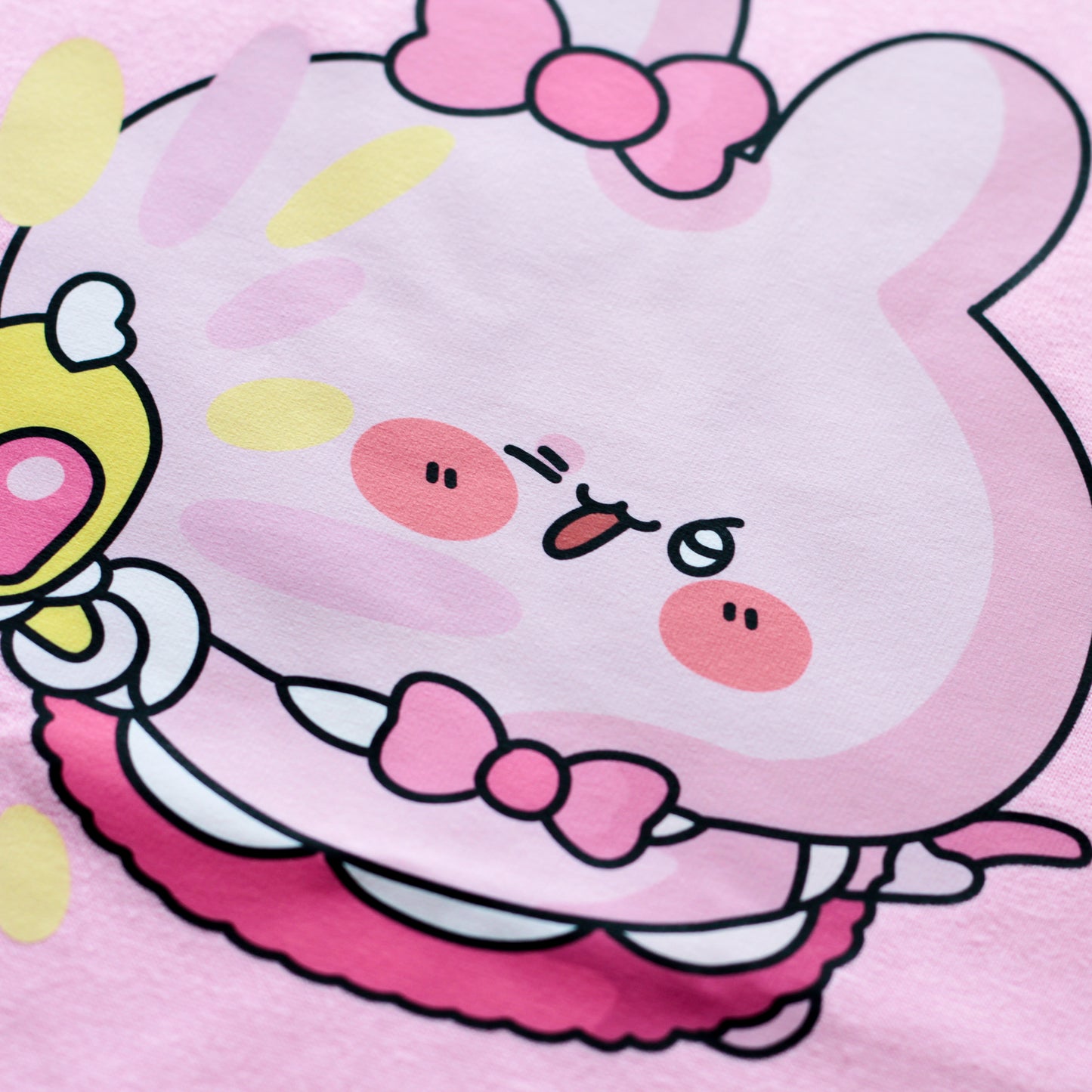 [ASAMIMICHAN] Magica Ragazza Asamimimi T-shirt (con adesivo) [Spedizione a metà ottobre]