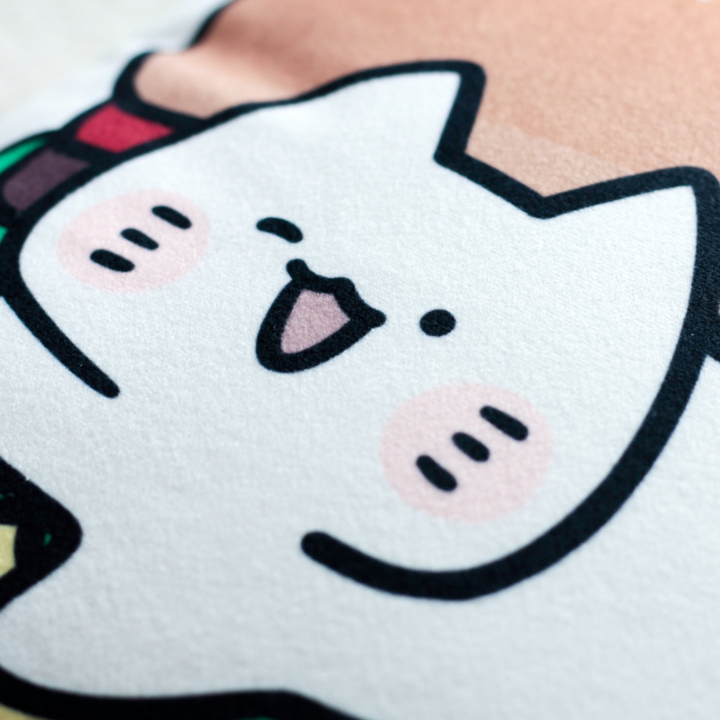 [KOMARIZAURUSU] Hamburger 🍔 Big Die-Cut Cushion [Versand Mitte Oktober]