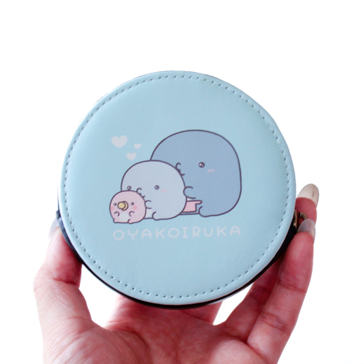 [OYAKOIRUKA] 圓形零錢包[10月中旬出貨]