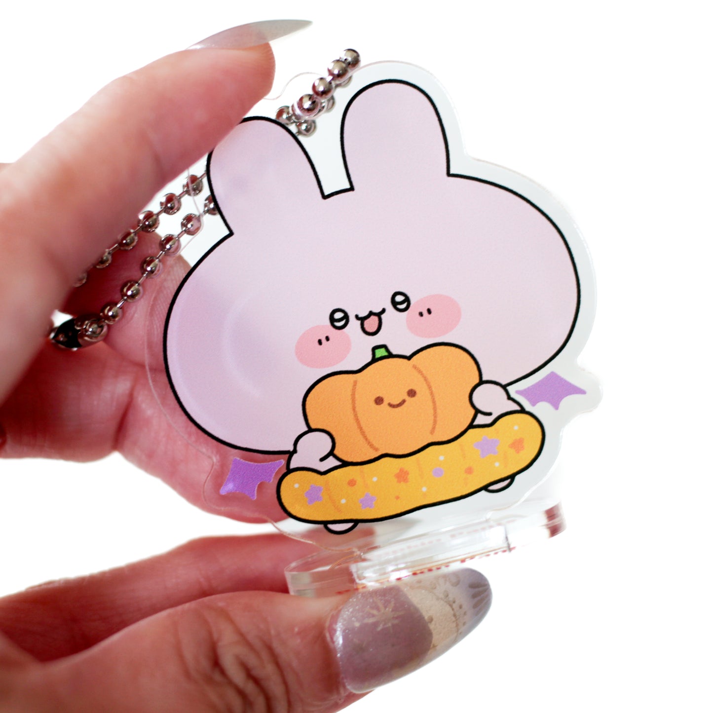 【あさみみちゃん】シークレットあり♪ランダムハロウィンアクスタキーホルダー（全5種）【10月中旬発送】