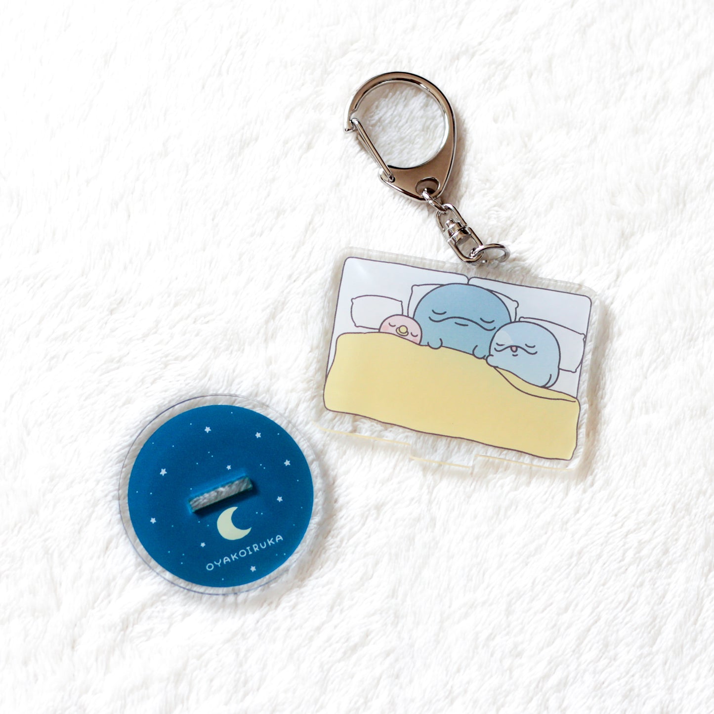 [OYAKOIRUKA] 壓克力立牌鑰匙圈[10月中旬出貨]