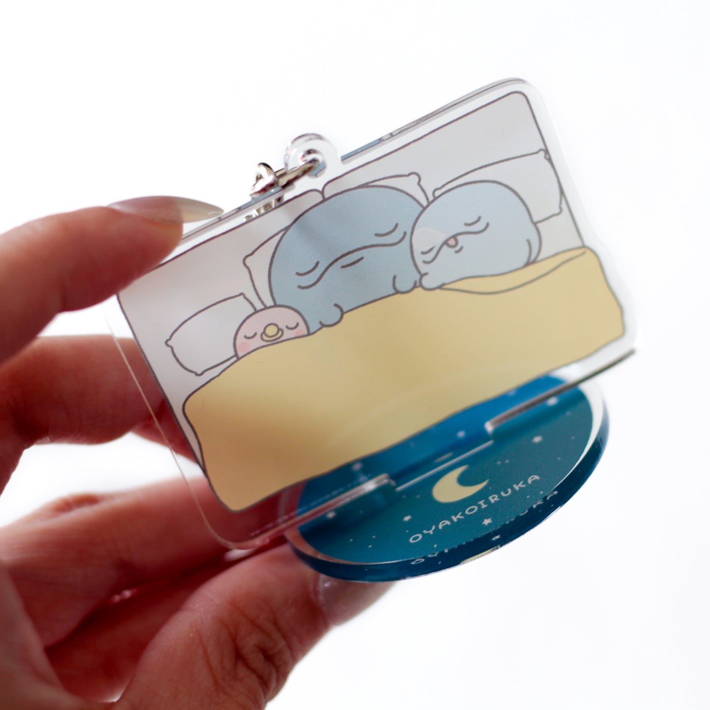 [OYAKOIRUKA] 壓克力立牌鑰匙圈[10月中旬出貨]