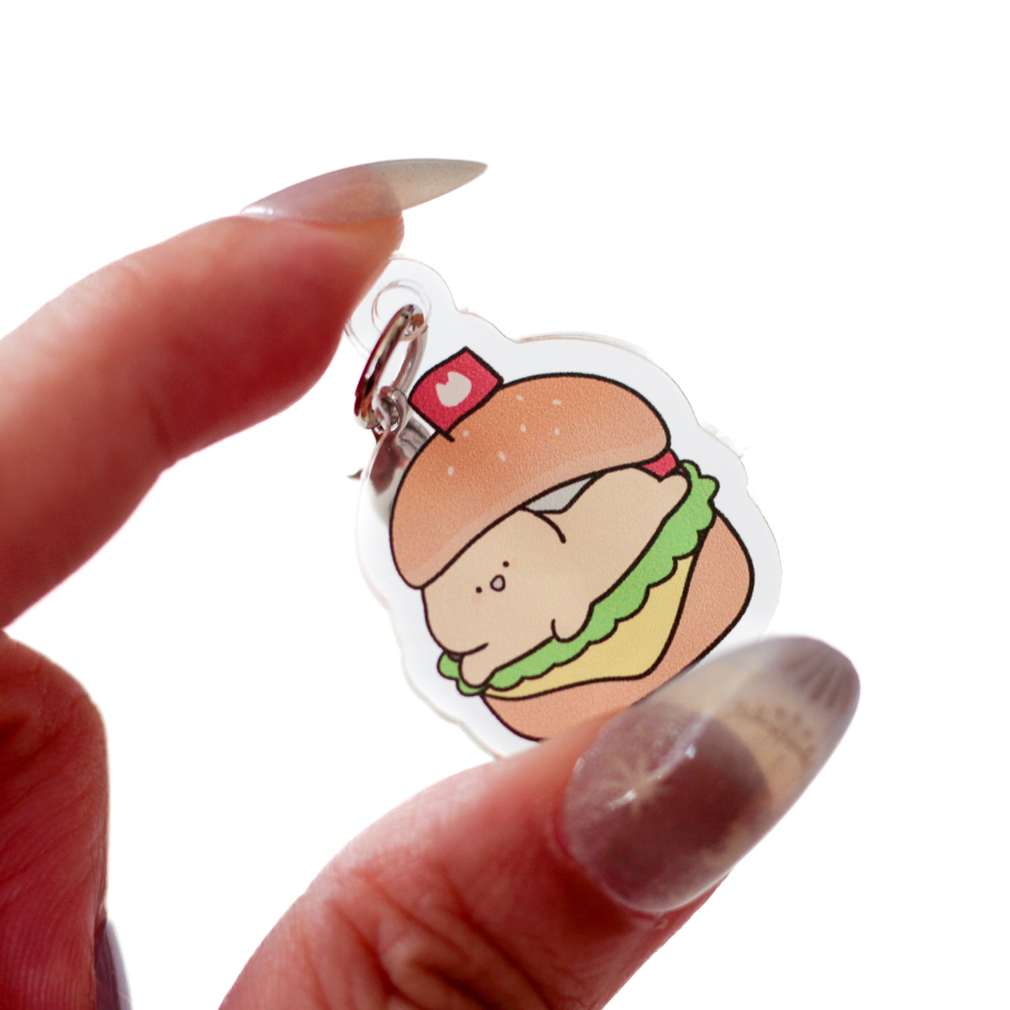 [KOMARIZAURUSU] Pickable♪ Mini Acrylic Charm (All 3 types) [Shipping in mid-October]