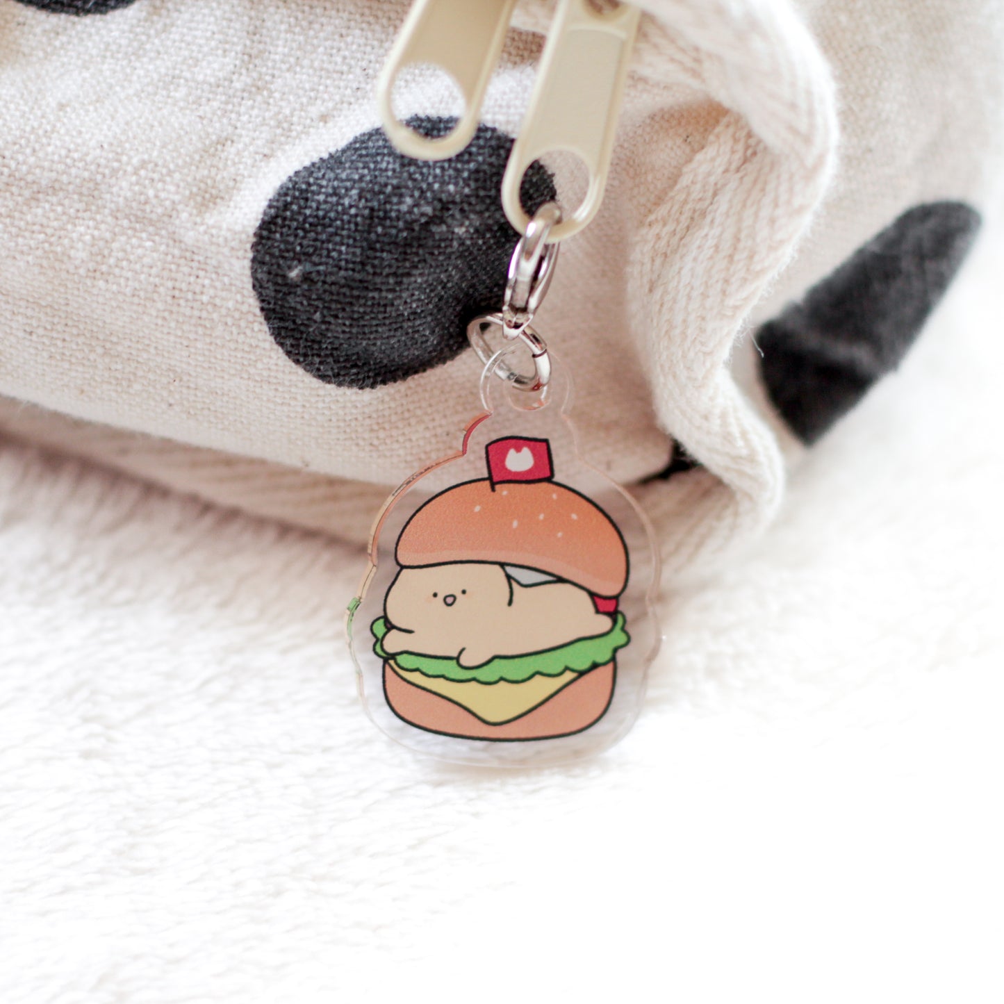 [KOMARIZAURUSU] Pickable♪ Mini Acrylic Charm (All 3 types) [Shipping in mid-October]