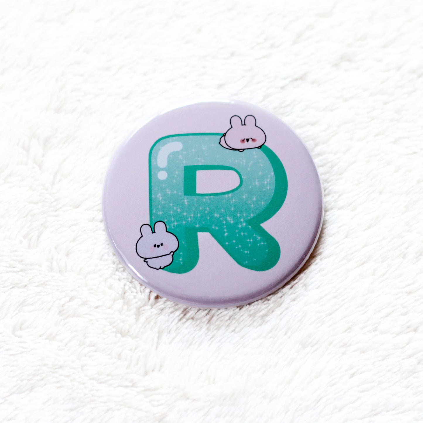 【あさみみちゃん】ASAMIMI ALPHABET♡缶バッジ【10月中旬発送】