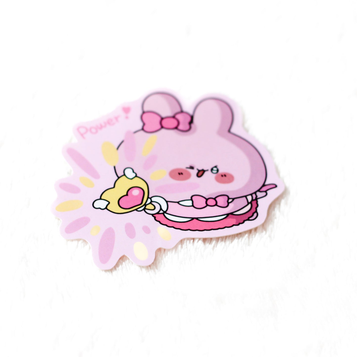 [ASAMIMICHAN] Magica Ragazza Asamimimi T-shirt (con adesivo) [Spedizione a metà ottobre]