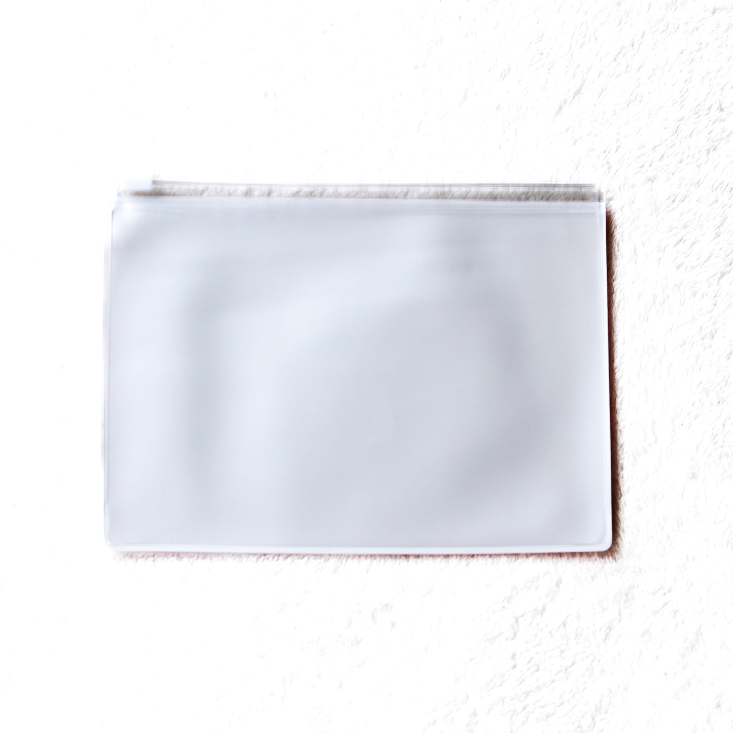 [ANEMIMICHAN] Pochette con cerniera trasparente a fantasia integrale [Spedizione a metà ottobre]