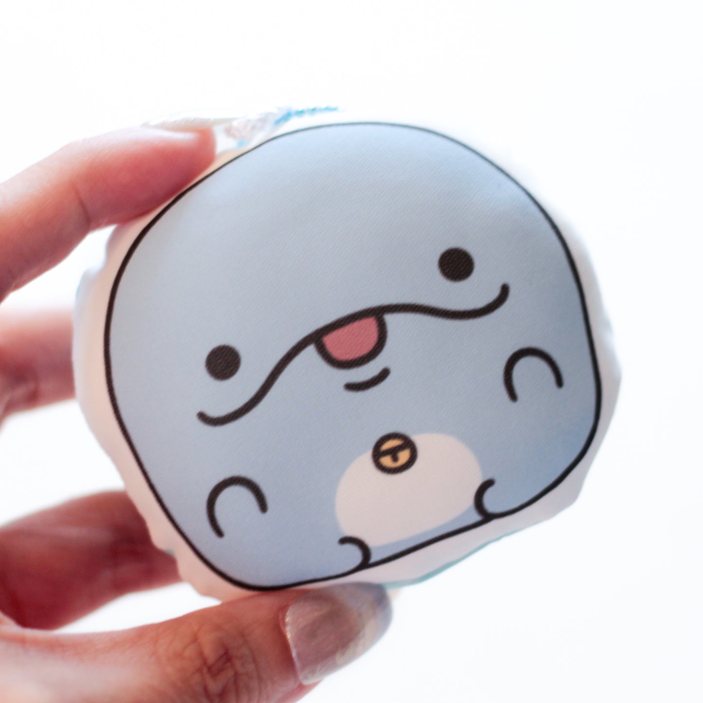 【親子イルカ】クッションキーホルダー