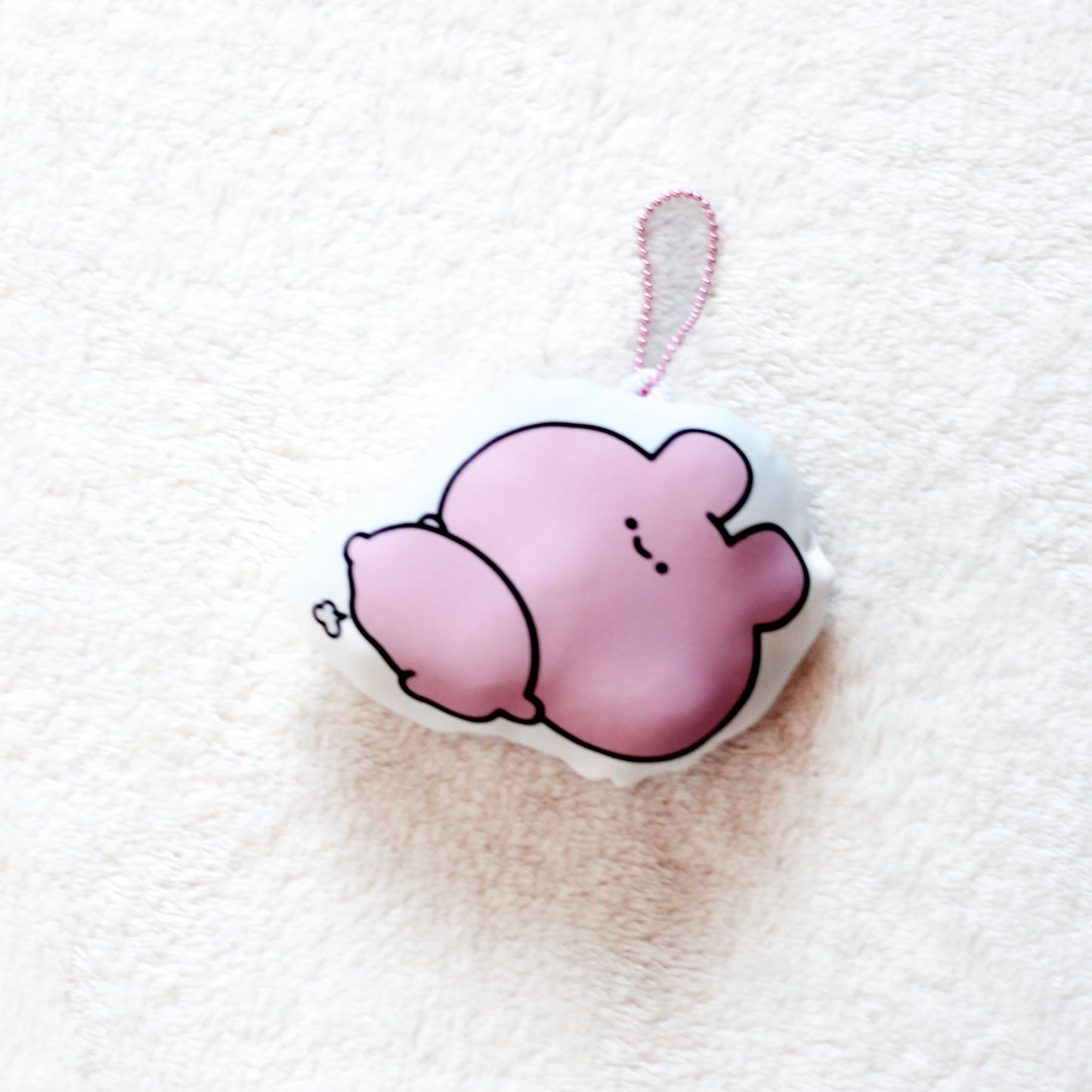 [ASAMIMICHAN] Porte-clés coussin dodu [Expédition mi-octobre]