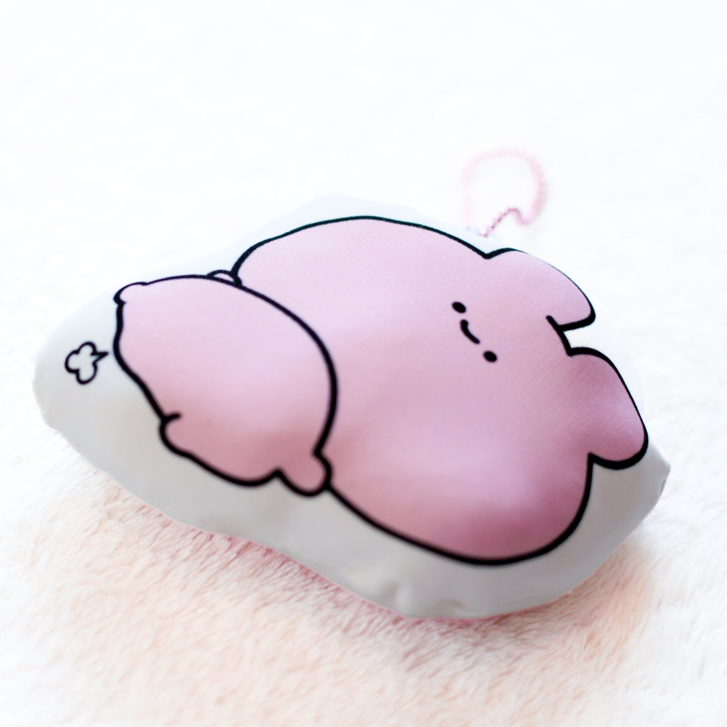 [ASAMIMICHAN] Porte-clés coussin dodu [Expédition mi-octobre]