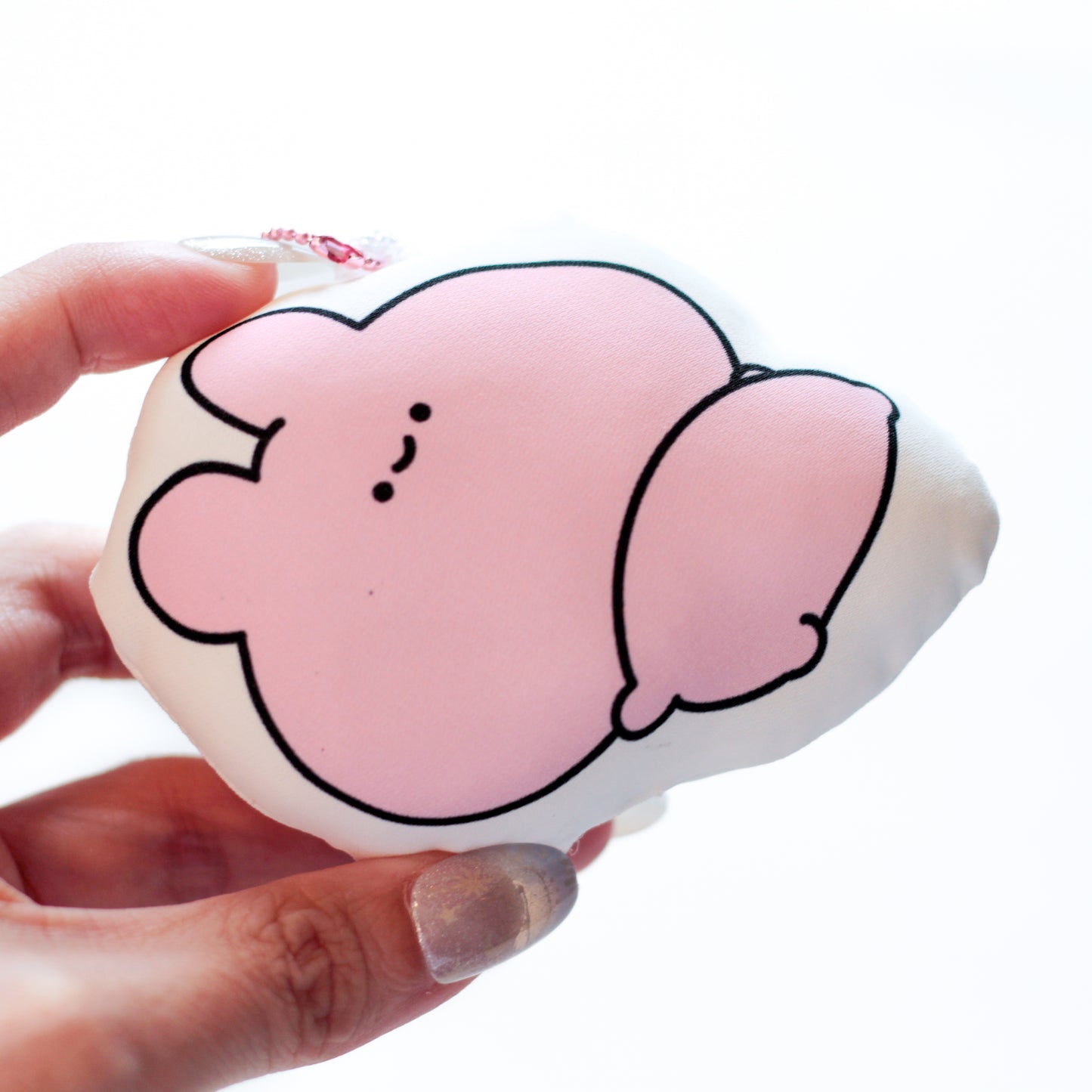 [ASAMIMICHAN] Porte-clés coussin dodu [Expédition mi-octobre]