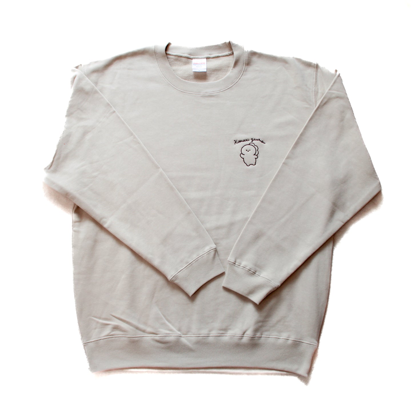 [KOMARIZAURUSU] Felpa con piccolo ricamo [Spedizione a metà novembre]