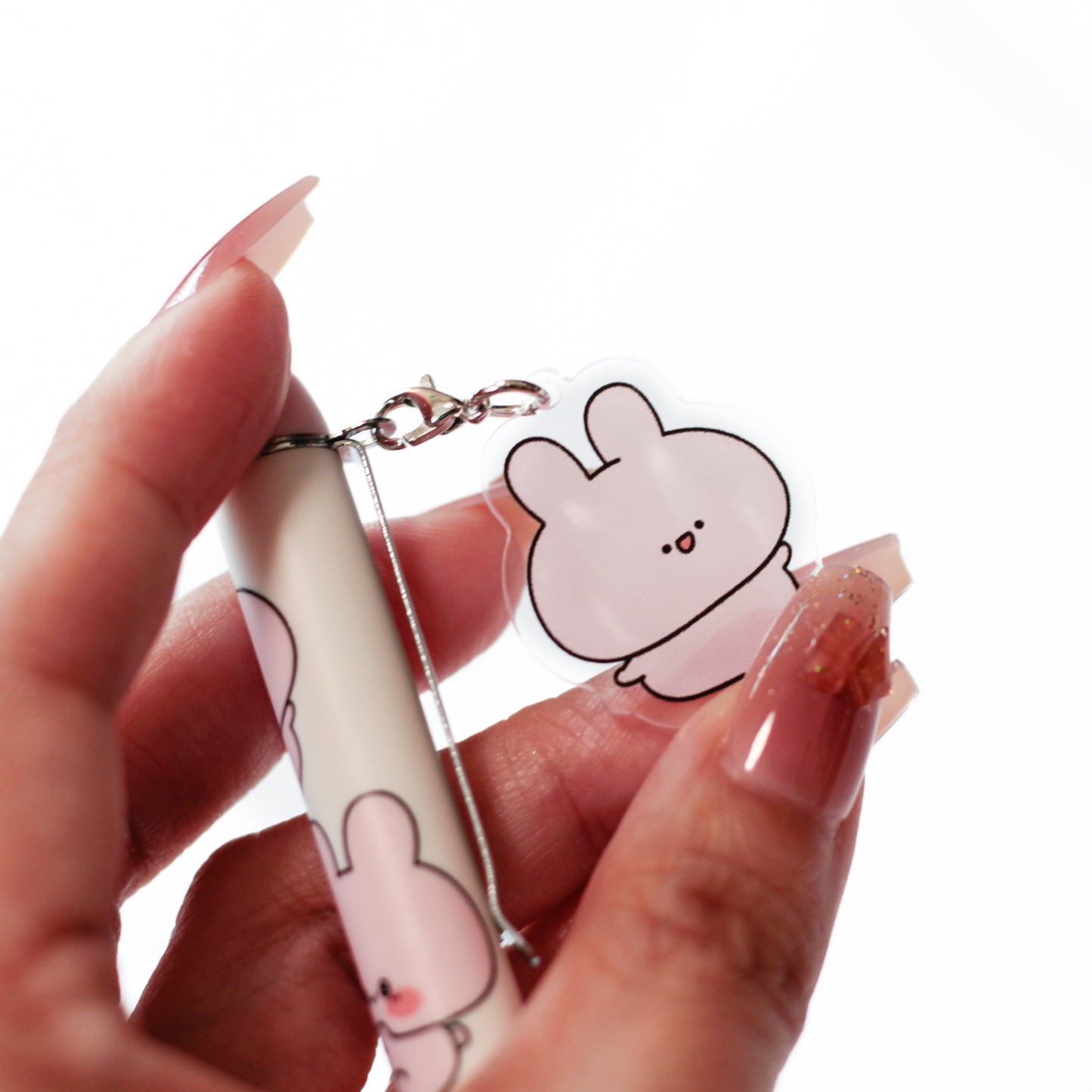 【あさみみちゃん】チャーム付きボールペン【11月中旬発送】