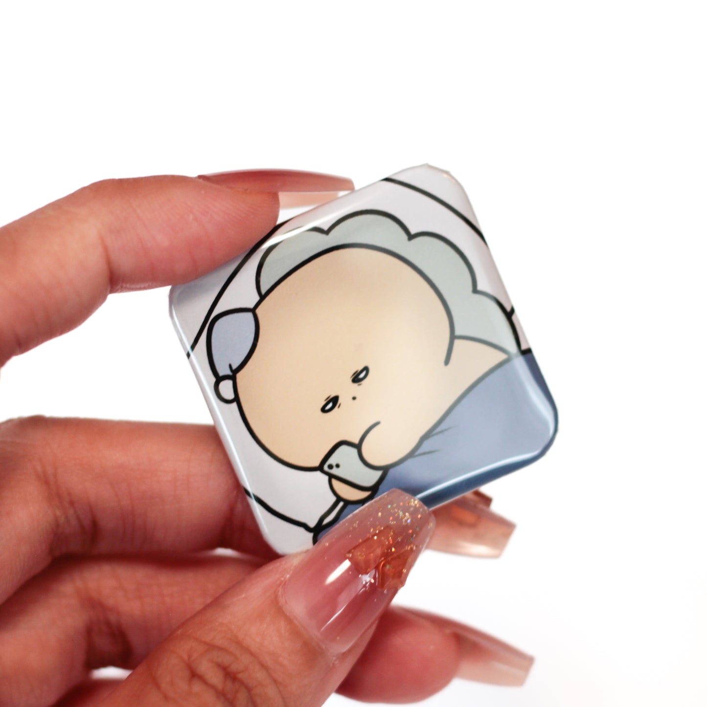 [KOMARIZAURUSU] Badge aléatoire à expressions diverses (3 types au total) [Expédition mi-novembre]