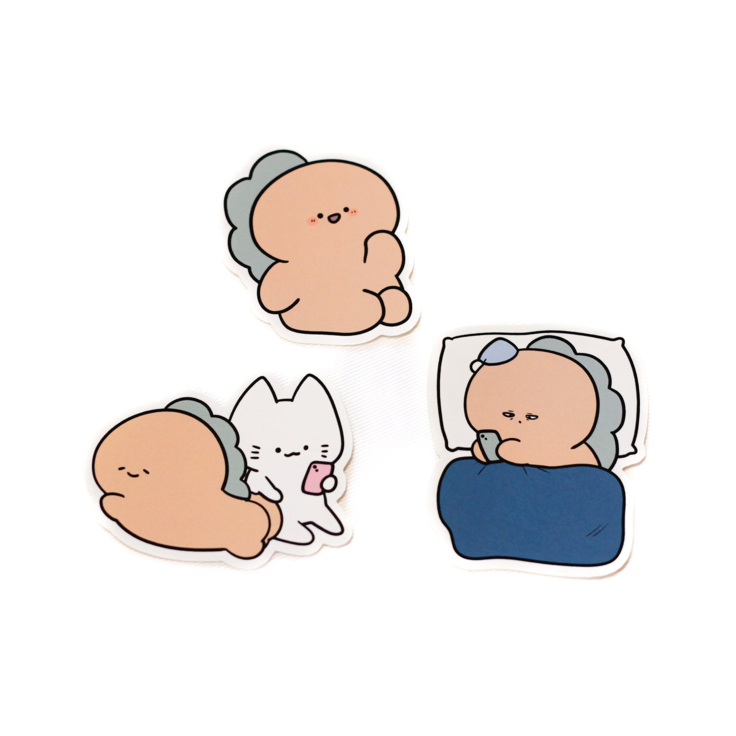 [KOMARIZAURUSU] Sticker-Set (3 Stück) [Versand Mitte November]