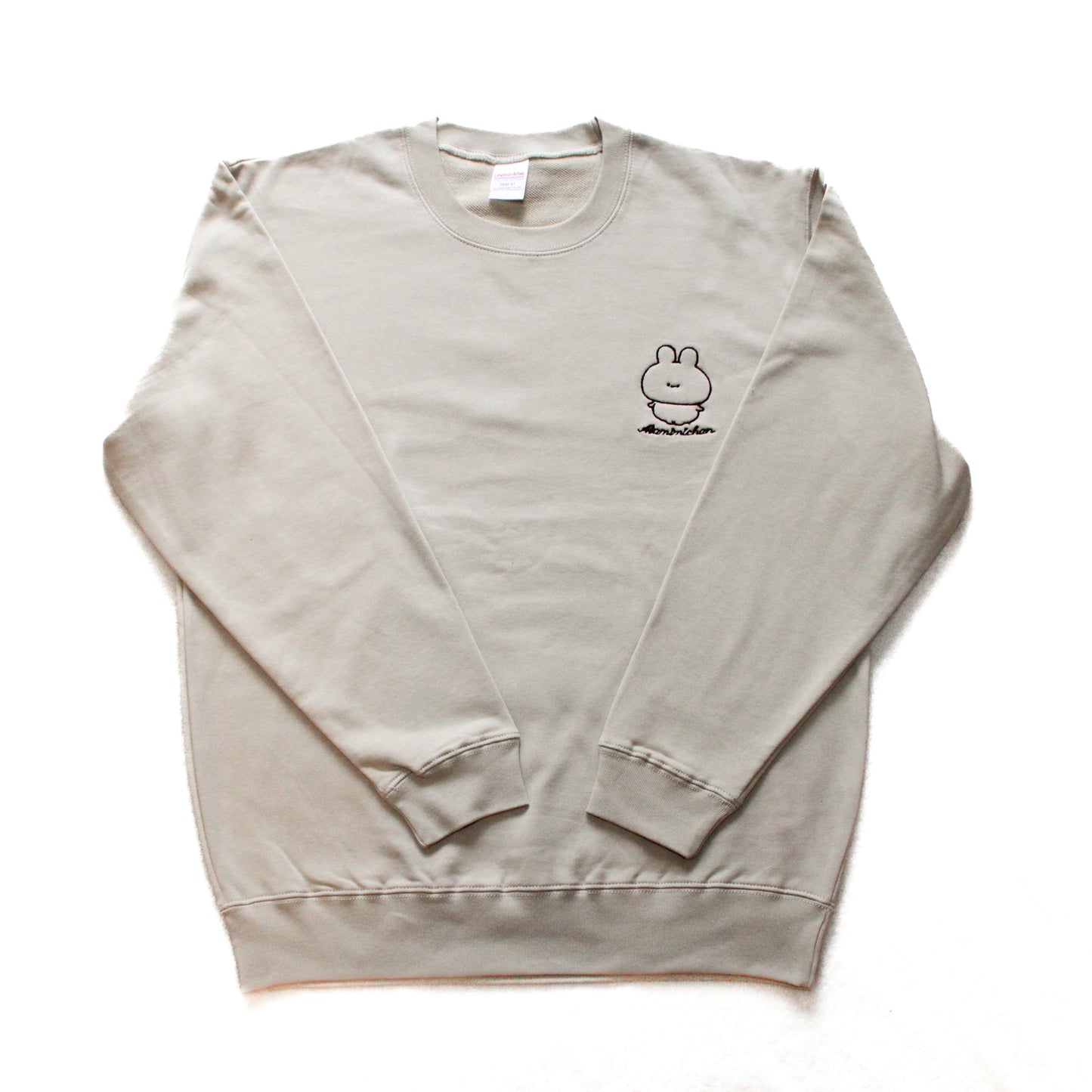 [ASAMIMICHAN] Sweat-shirt à broderie discrète [Expédition mi-décembre]