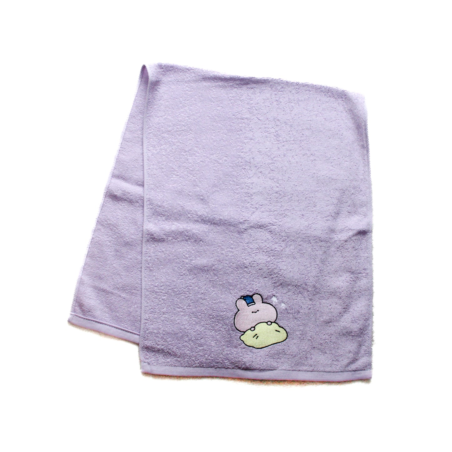 [ASAMIMICHAN] Einpunkt-Stickerei-Gesichtstuch [Versand Mitte Dezember]