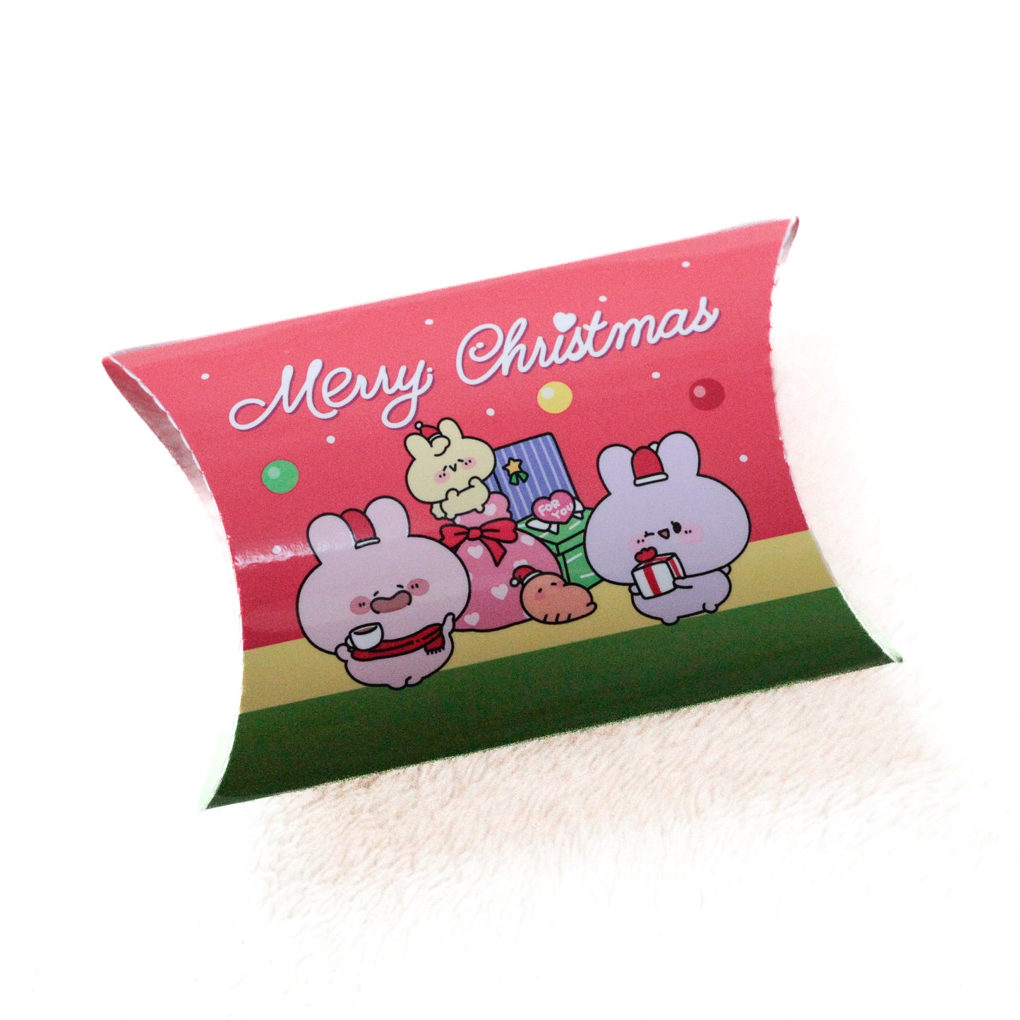 [ASAMIMICHAN] Pillow Case (with Christmas Message Card) [Shipping in mid-December]