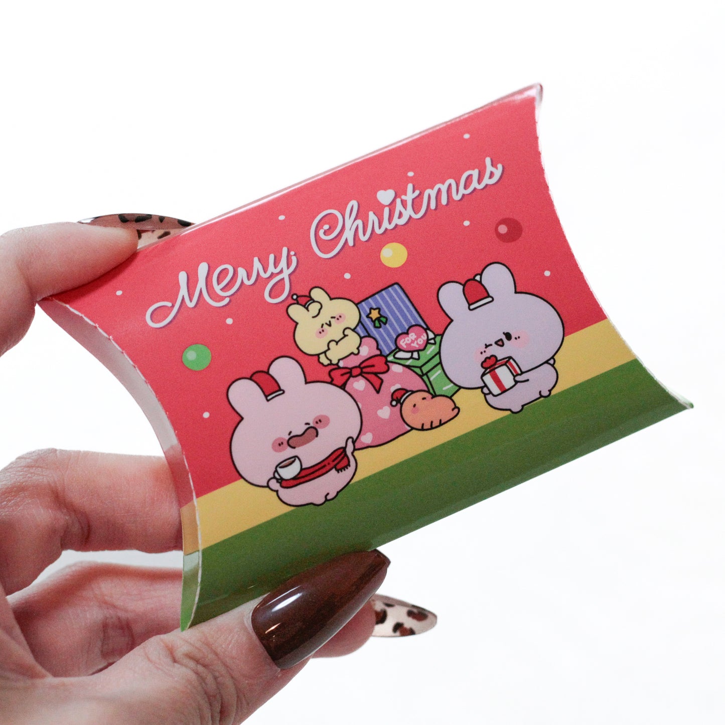 [ASAMIMICHAN] Pillow Case (with Christmas Message Card) [Shipping in mid-December]