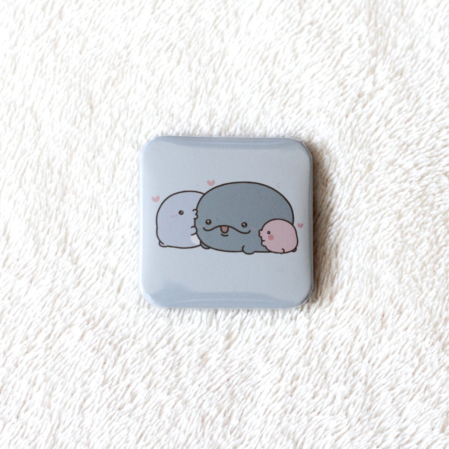 [OYAKOIRUKA] Zufälliger Ansteckbutton (Alle 5 Typen) [Versand Mitte Dezember]