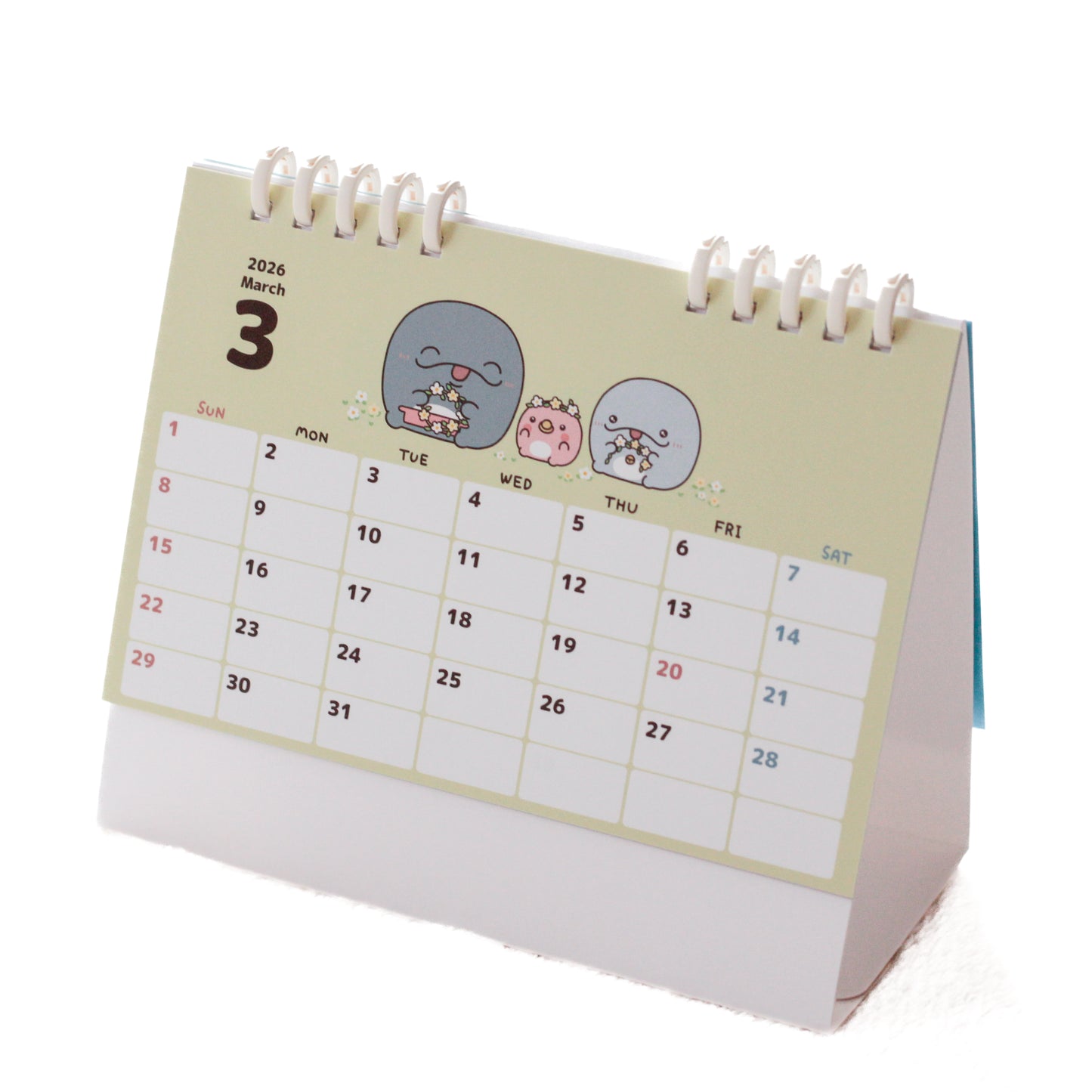 [OYAKOIRUKA] 桌面日历（2026）[一月下旬出貨]