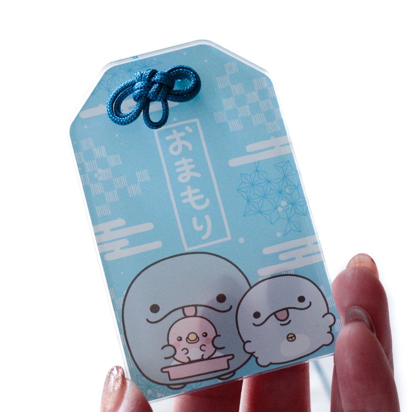 【親子イルカ】おまもりアクキー【1月下旬発送】