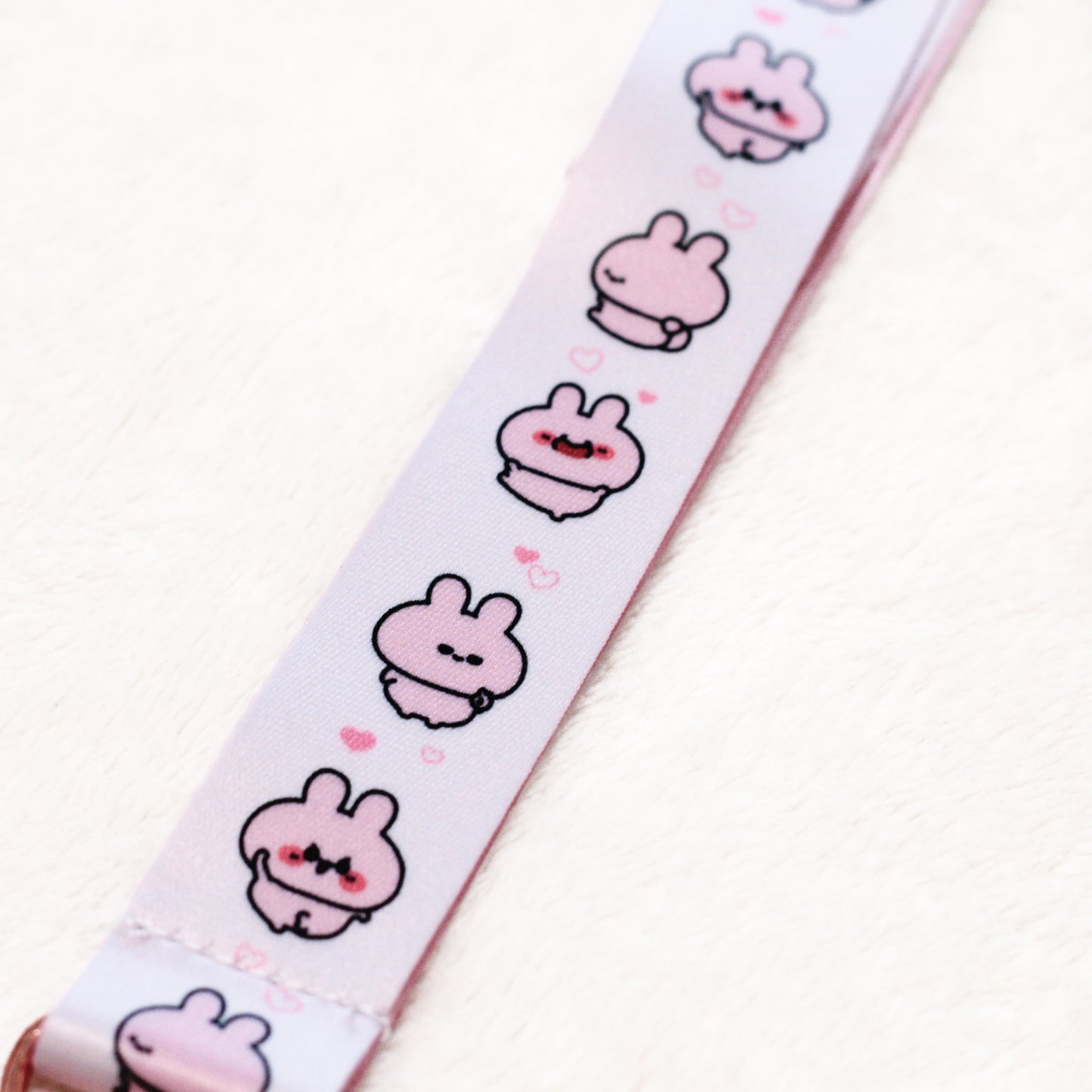 【あさみみちゃん】ネックストラップ【2月中旬発送】